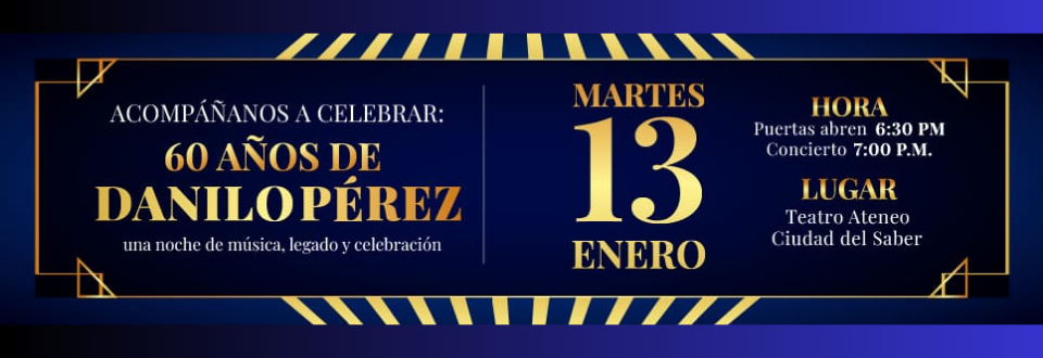 60 CUMPLEAÑOS DE DANILO PÉREZ