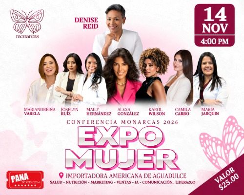 Conferencia Monarcas - Expo Mujer 2026