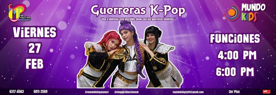 MEGA PRODUCCIONES - GUERRERAS K-POP NUEVAS FUNCIONES