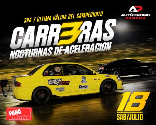 CARRERAS NOCTURNAS DE ACELARACIÒN 3RA VÀLIDA