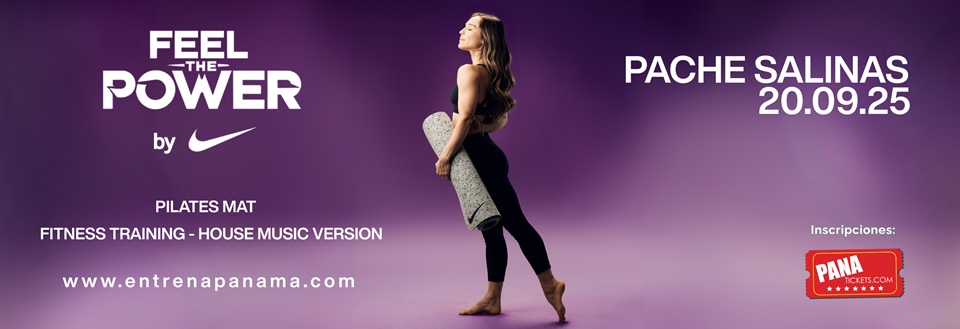 FEEL THE POWER CON PACHE SALINAS PILATES MAT FITNESS TRAINING