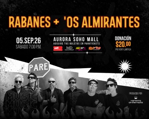 LOS RABANES + OS ALMIRANTES
