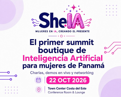 SHE - IA EL PRIMER SUMMIT BOUTIQUE DE INTELIGENCIA ARTIFICIAL