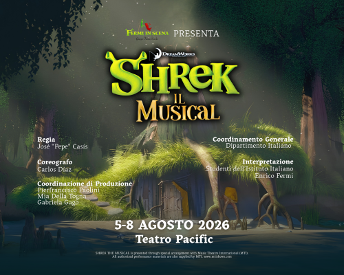 SHREK IL MUSICAL 2026